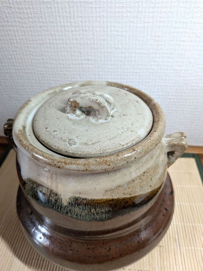 【人間国宝】十二代　中里太郎右衛門　（無庵）　朝鮮唐津　水指