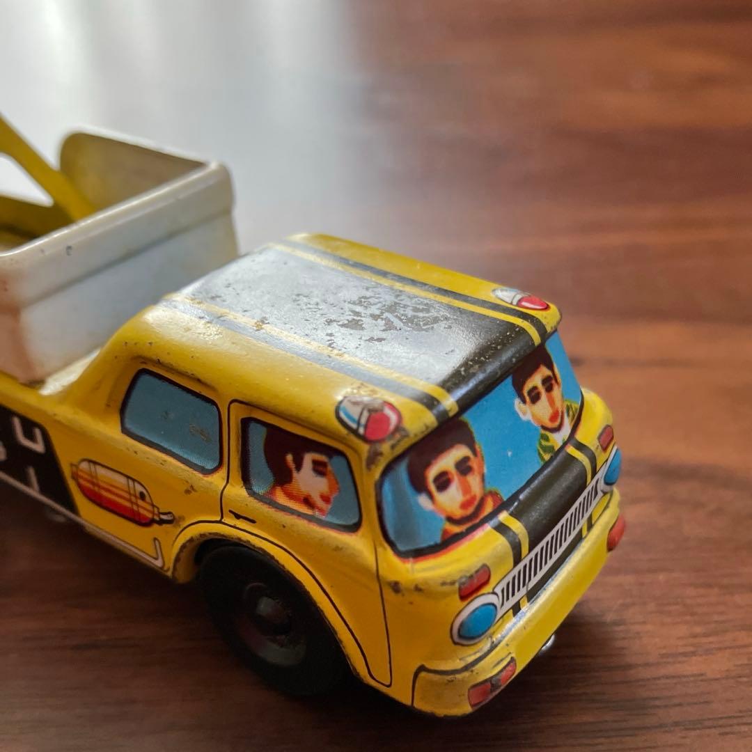 昭和レトロ ICHIKO イチコー ブリキ レッカー車 日本製