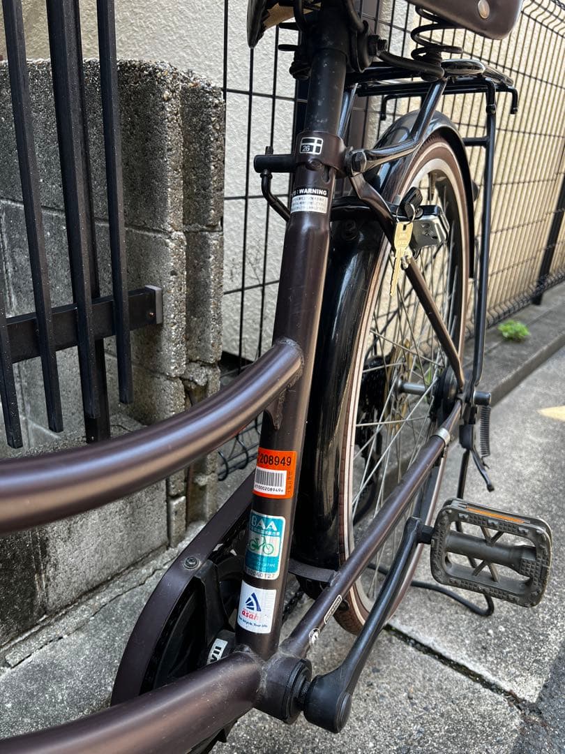 シティサイクルオートライト美品