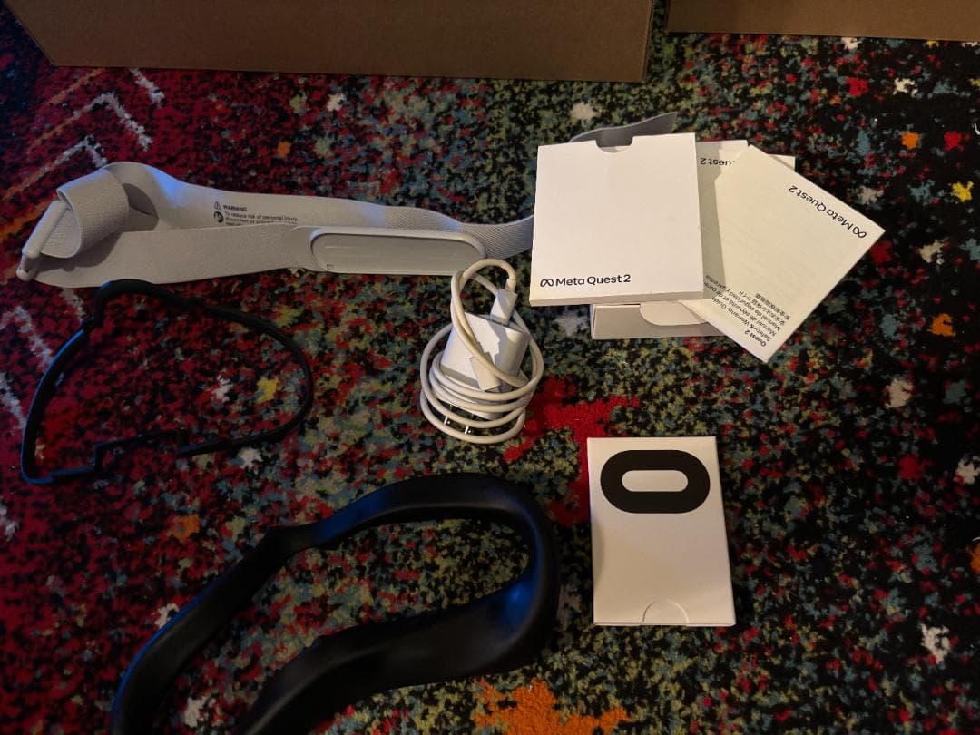  quest 2 128GB Elite Strap バッテリー OK