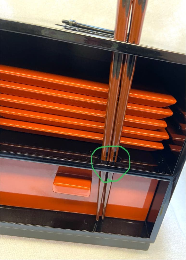 茶道具 漆器 手提げ 菓子器揃 銘々皿 黒と朱【匿名配送】