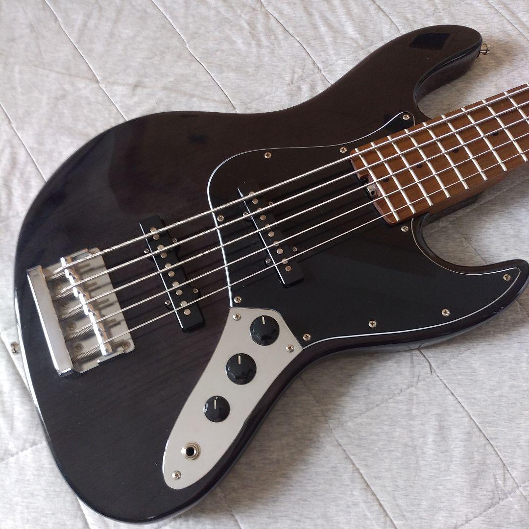 Bacchus バッカス WL5-ASH 5弦ベース シースルーブラック