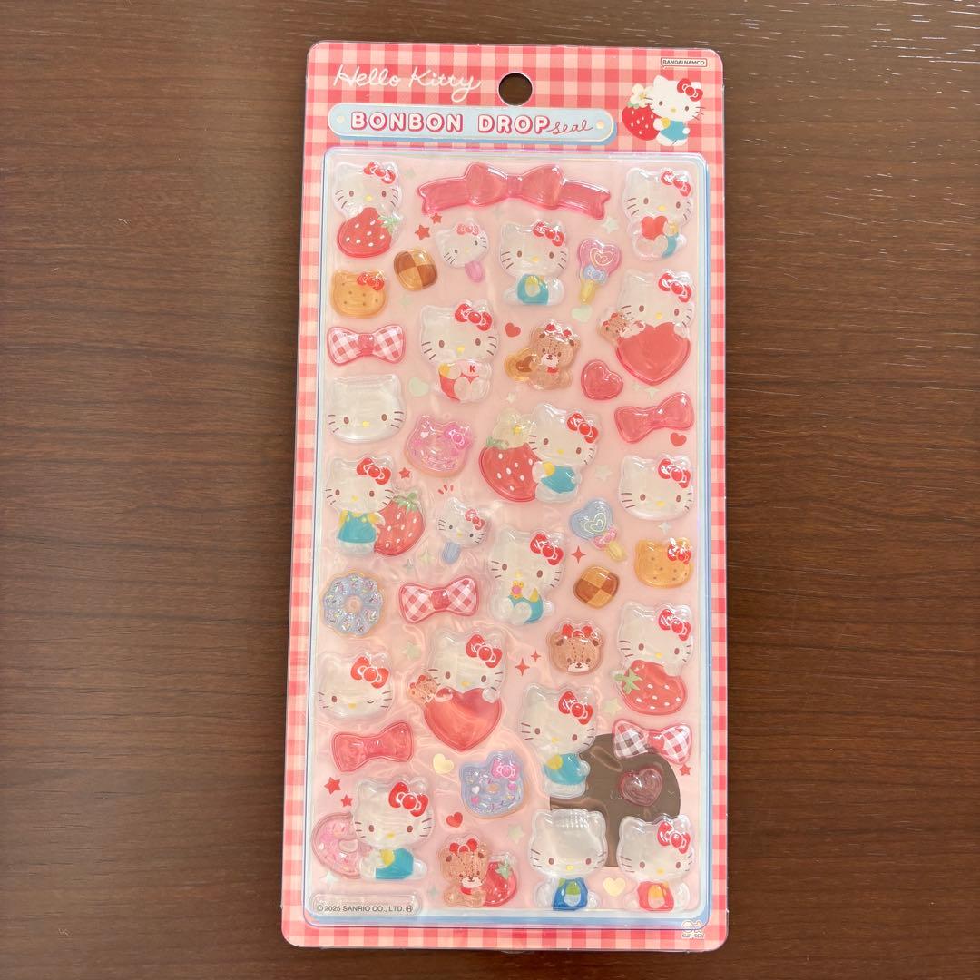 サンリオ　ボンボンドロップシール　第二弾　全8種コンプリートセット
