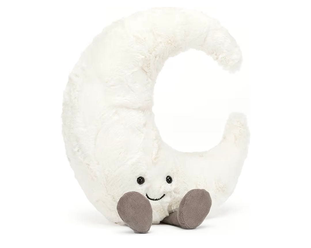  Amuseable Moon 三日月 みかづき ぬいぐるみ 白