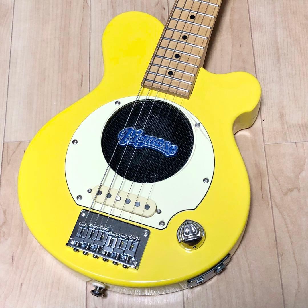 pignose yellow pgg ピグノーズ イエロー アンプ内蔵 ギター