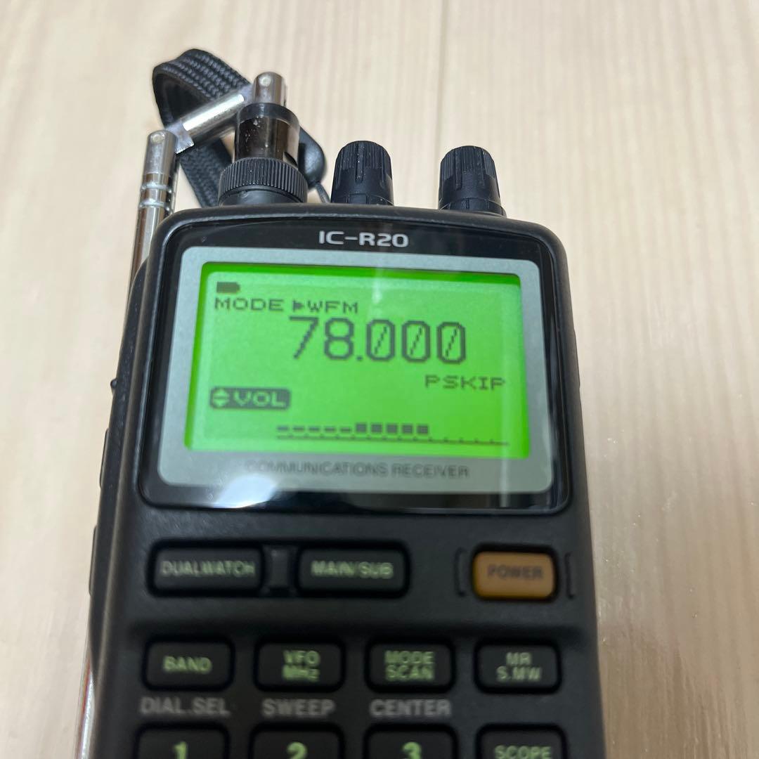 ICOM IC-R20 通信受信機