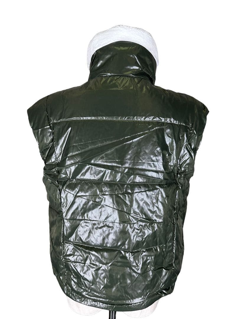 セール❣️G/FOREジーフォアレディースショートダウンベストsizeMカーキー