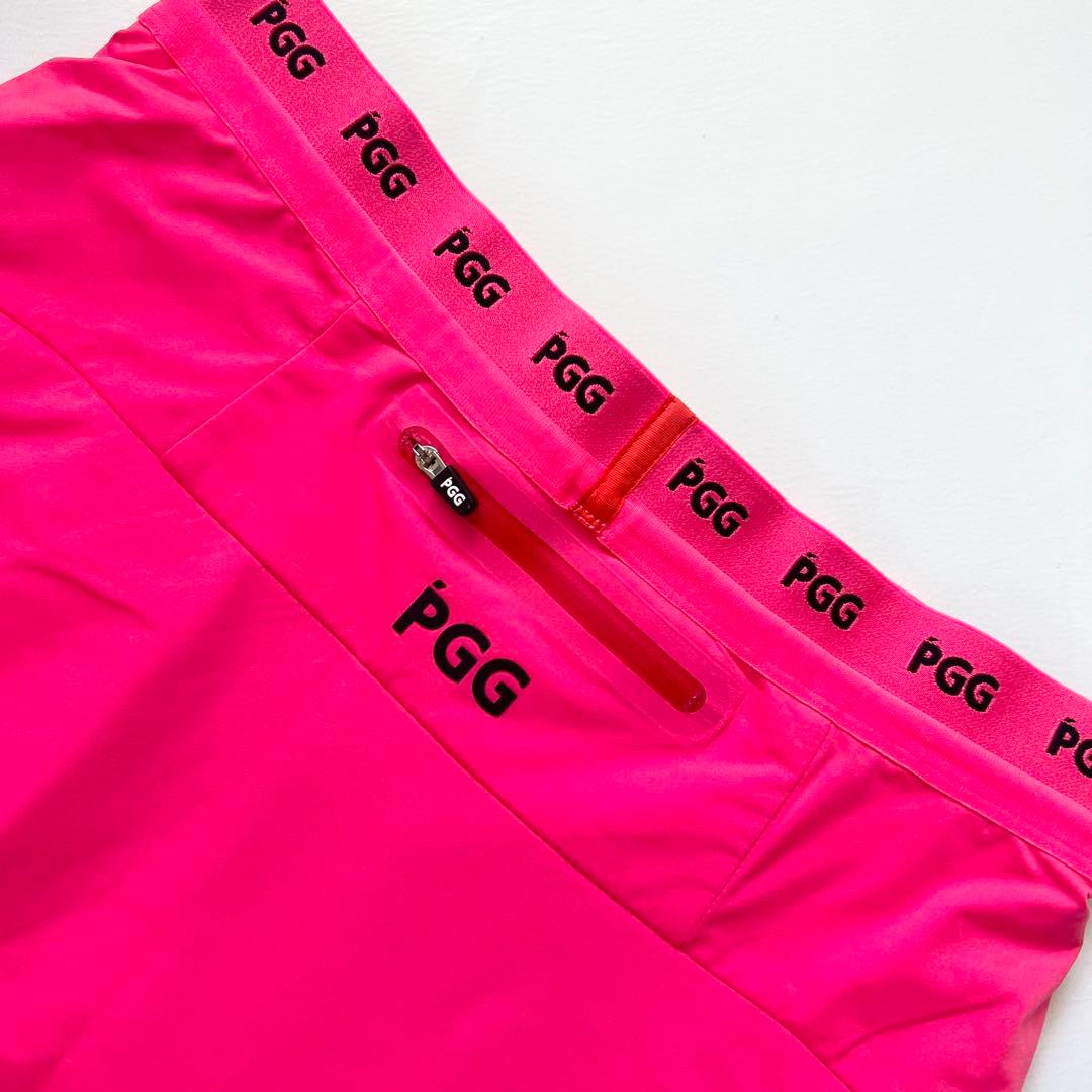 PGG パーリーゲイツ　セットアップ　ノースリーブシャツ　スカート レディース