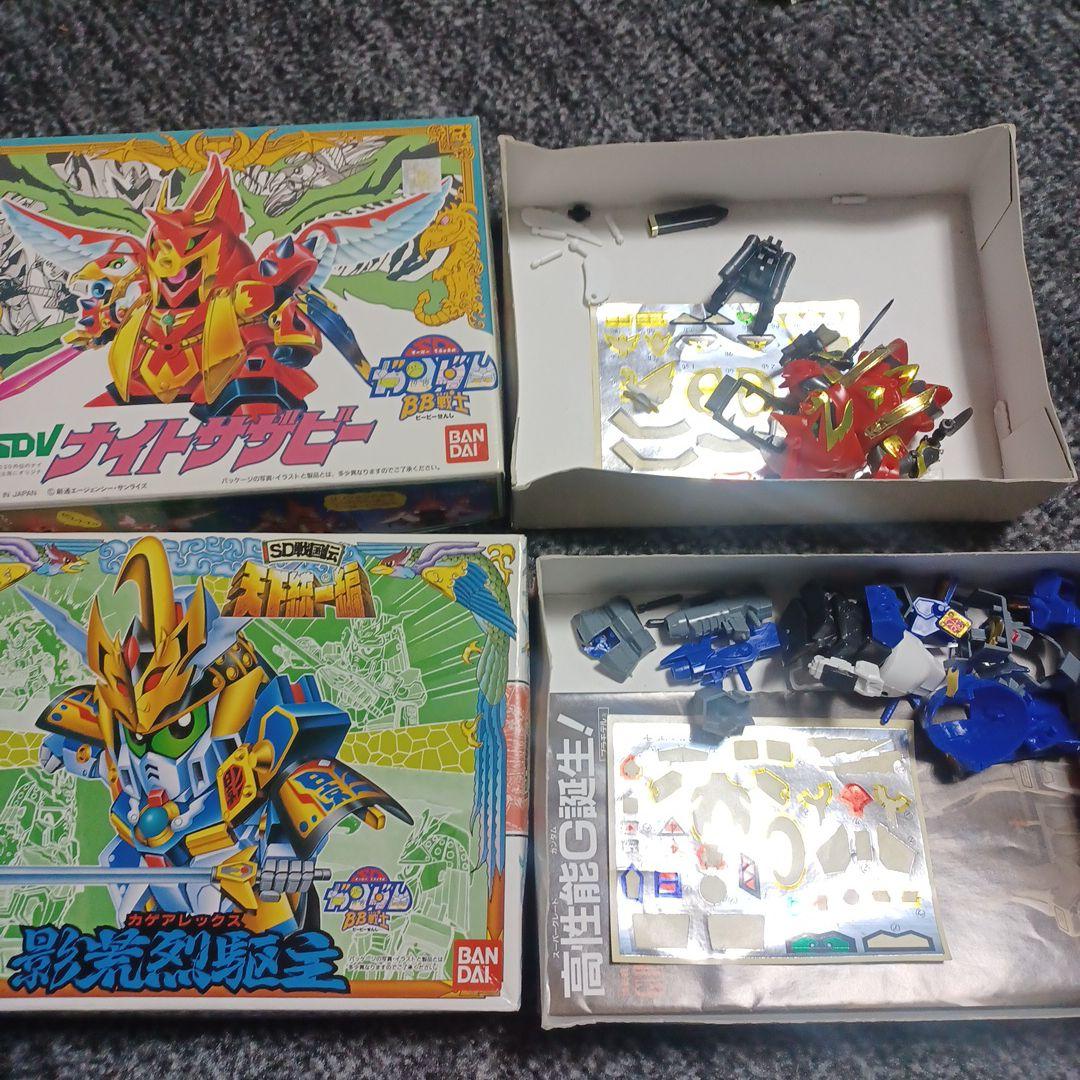BB戦士　ガンダム　sd戦国伝　プラモデル　ジャンク　大量　レトロ　②　26箱