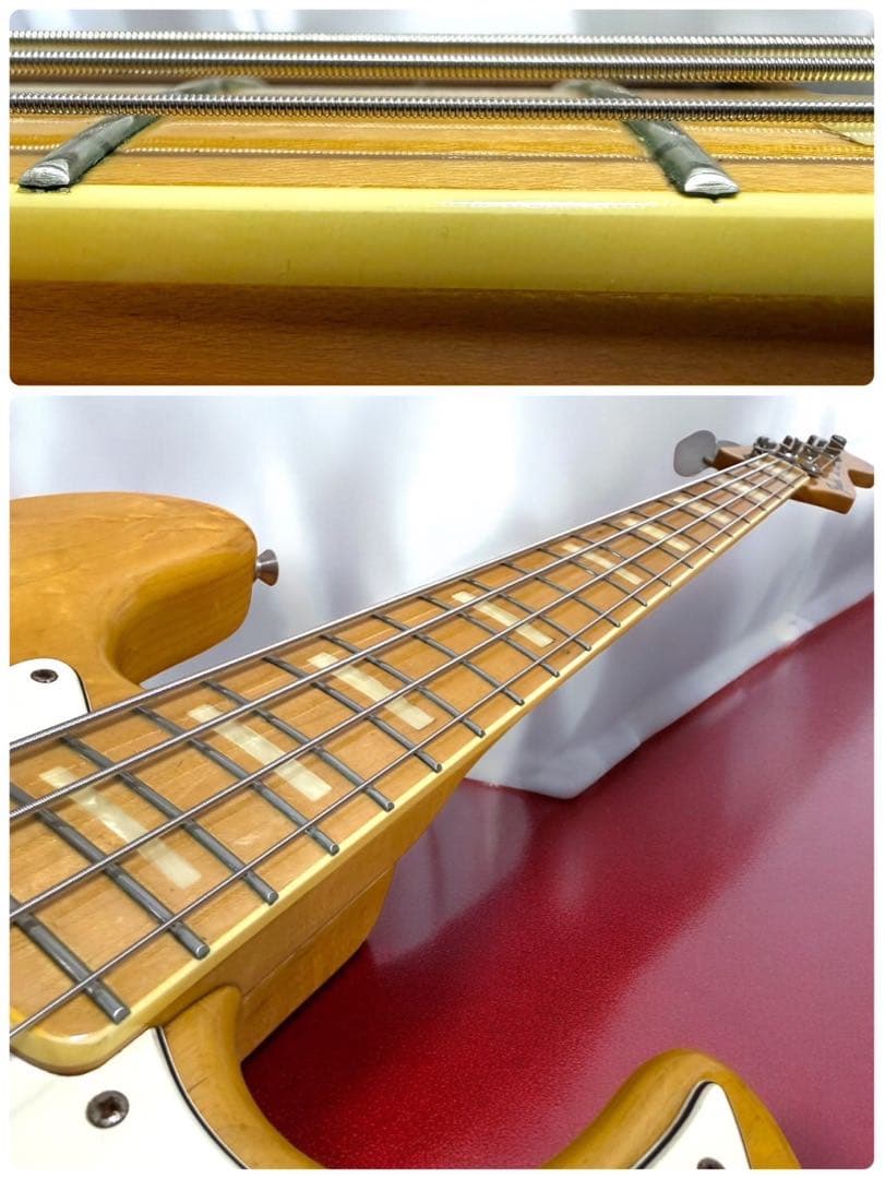 ☆ Fender JAPAN JAZZ BASS ナチュラル ケース付き 日本製