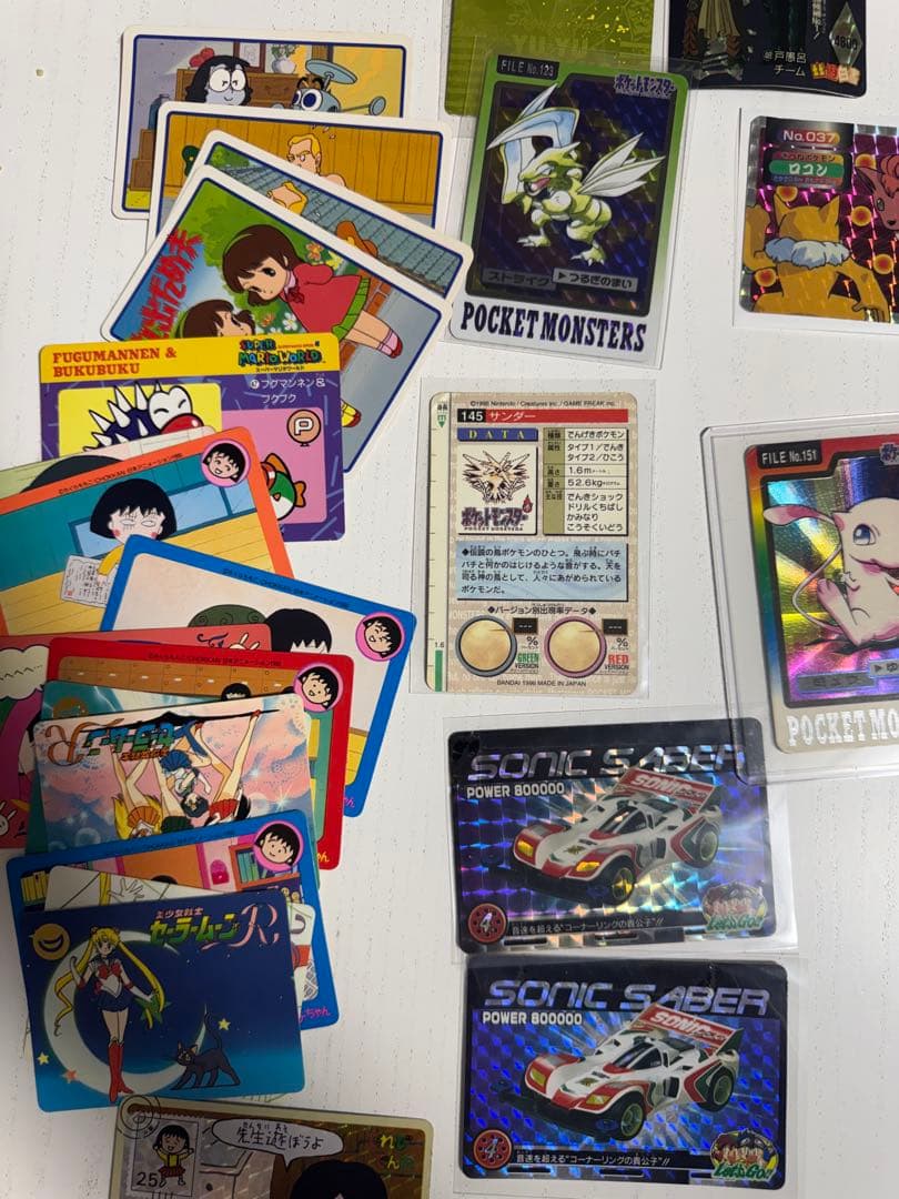 カードダス まとめ売り ３０年もの ポケモン 幽遊白書 ストリートファイター