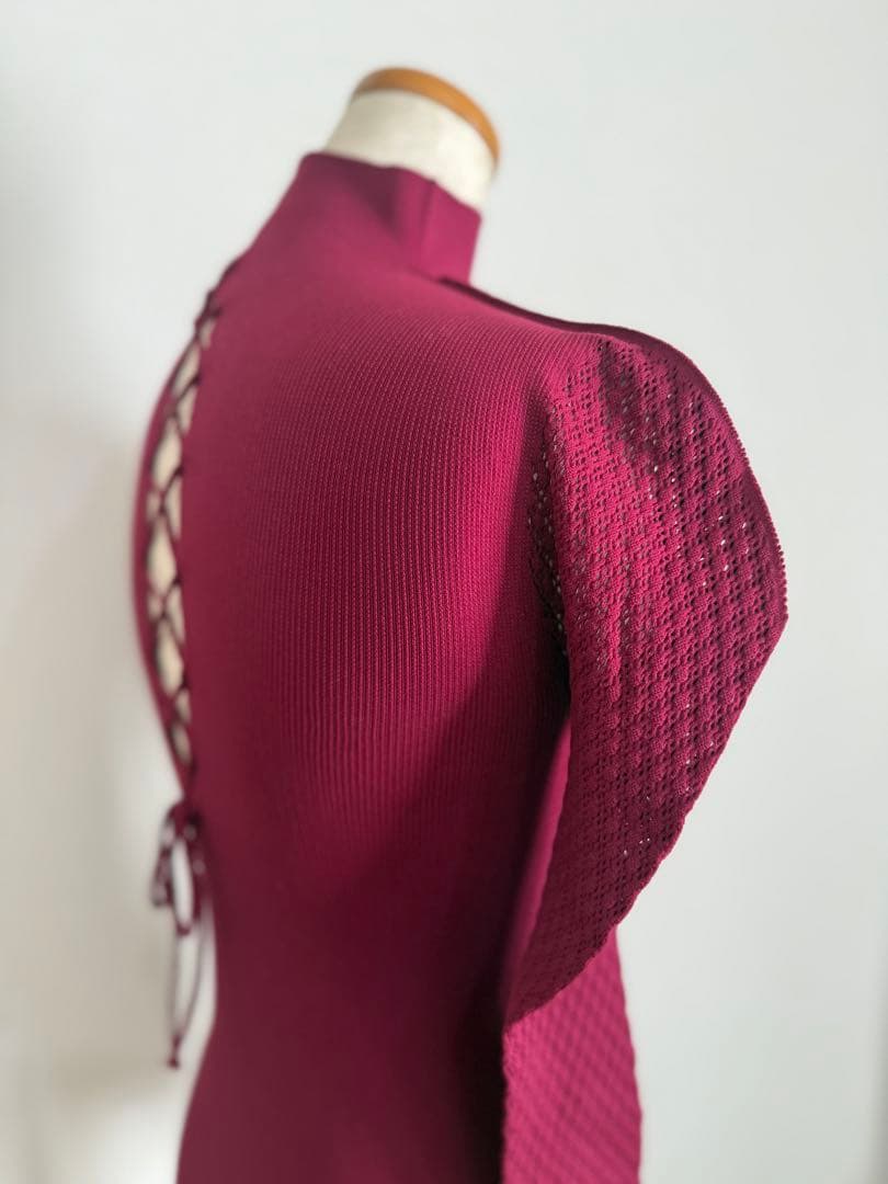 新品　Chacott 　チャコット ノーソーイング　ワイン色　定価14,850円