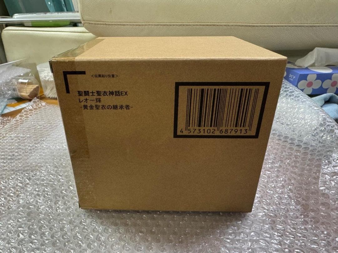 聖闘士聖衣神話EX レオ一輝 黄金聖衣の継承者 純正送風箱付 新品未開封 美品
