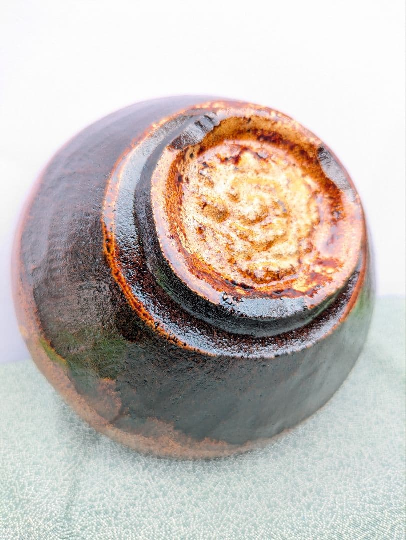 石茶碗、安山岩茶碗、石彫茶碗、倉田辰彦作