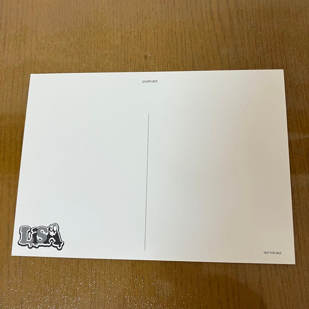 LiSA 直筆サイン入りポストカード