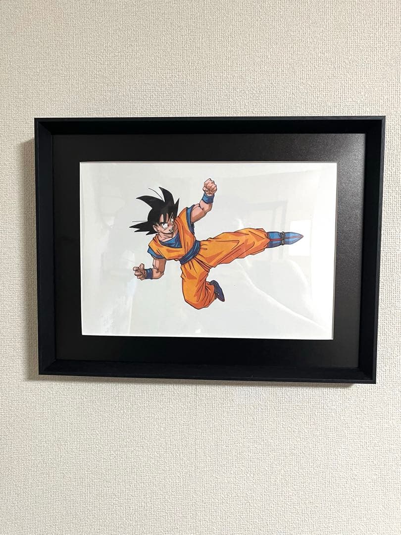 鳥山明 ジャンプ流！特典 ２枚組【複製原画】額付き