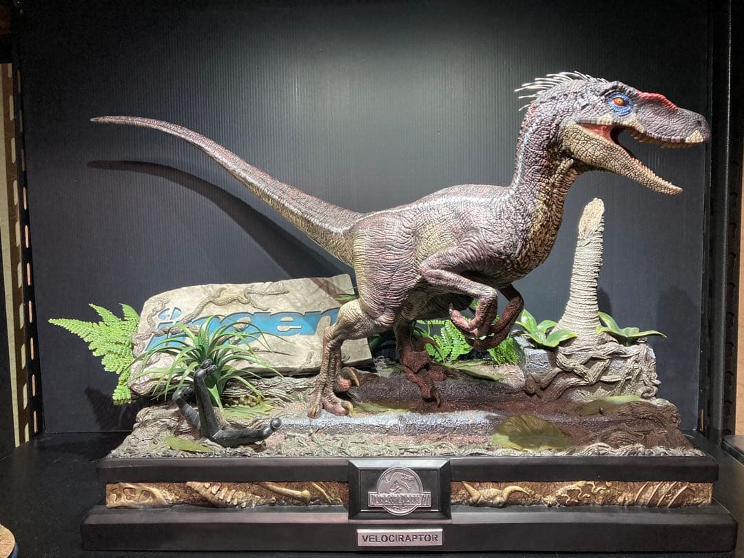 プライム1スタジオ　ジュラシックパーク3 ヴェロキラプトル(雄) ボーナス版