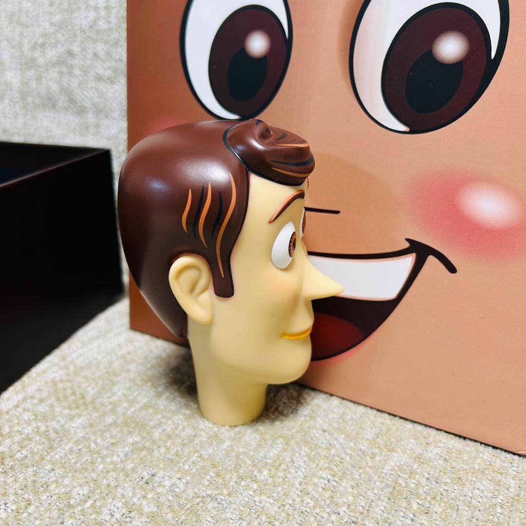 ウッディのヘッドパーツセット ソフビ素材 改良版