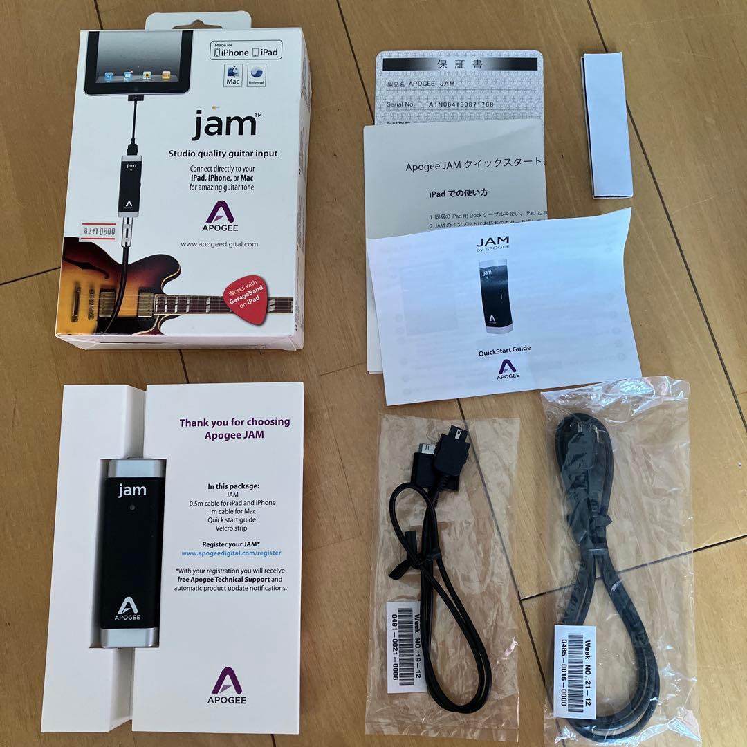 APOGEE JAM オーディオインターフェイス
