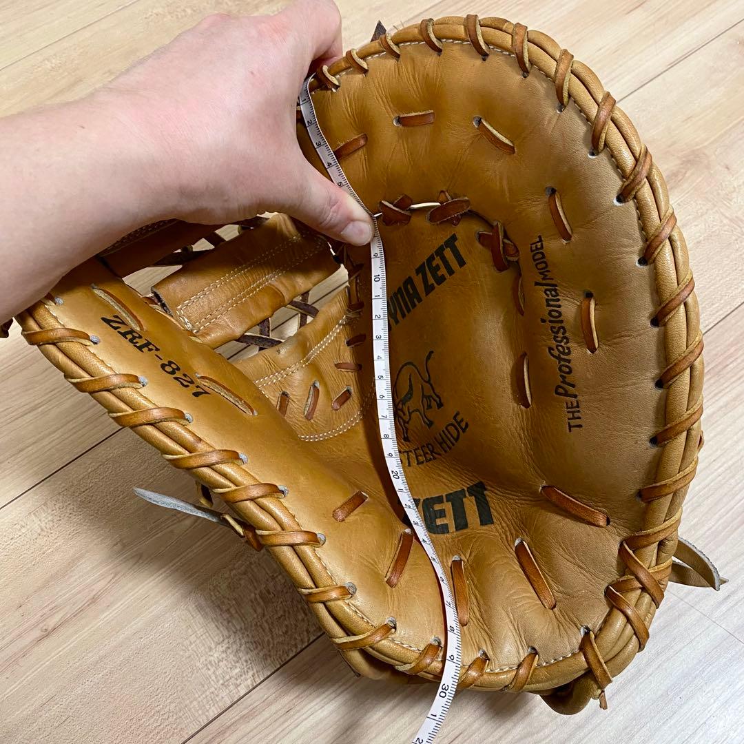 ★激レア★ゼット ZETT 一般 軟式 ファーストミット 右投げ 一塁手