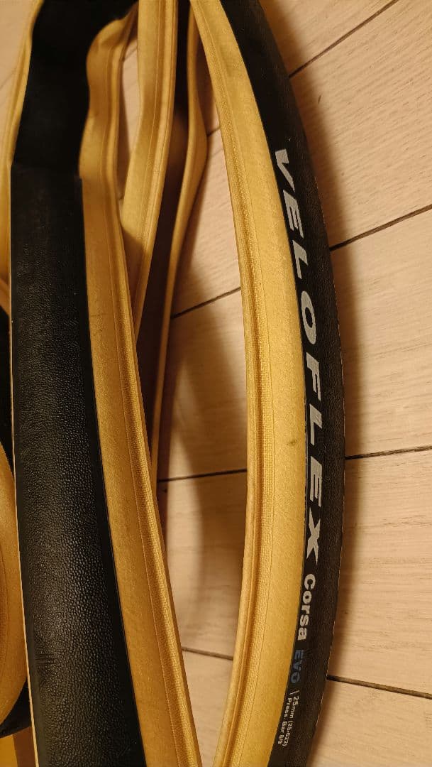 未走行品 ヴェロフレックス Corsa EVO クリンチャータイヤ 25c 前後