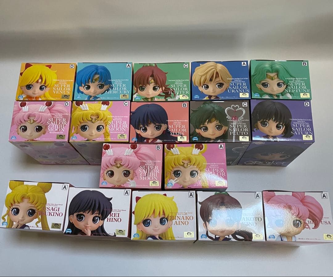 セーラームーン　キューポスケット　フィギュア