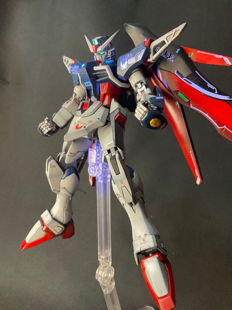 ジュンデスティニーガンダム SpecII ゼウスシルエット&光の翼　完成品