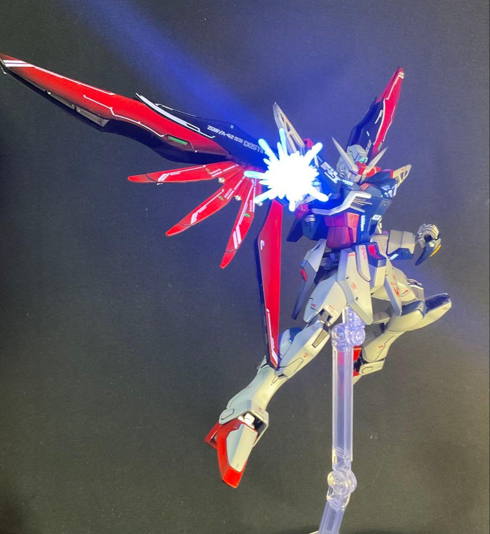 ジュンデスティニーガンダム SpecII ゼウスシルエット&光の翼　完成品