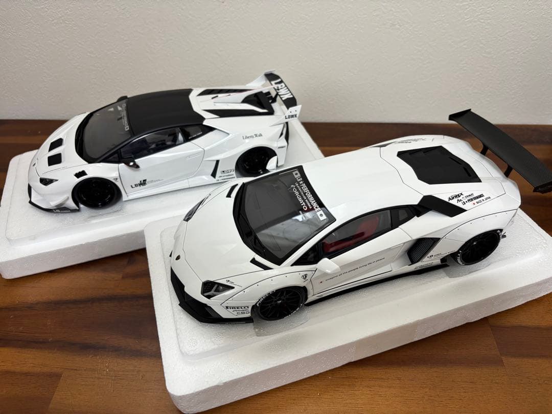 ☆AUTO art☆ランボルギーニ LB−WORKS 1/18 2台セット＋α