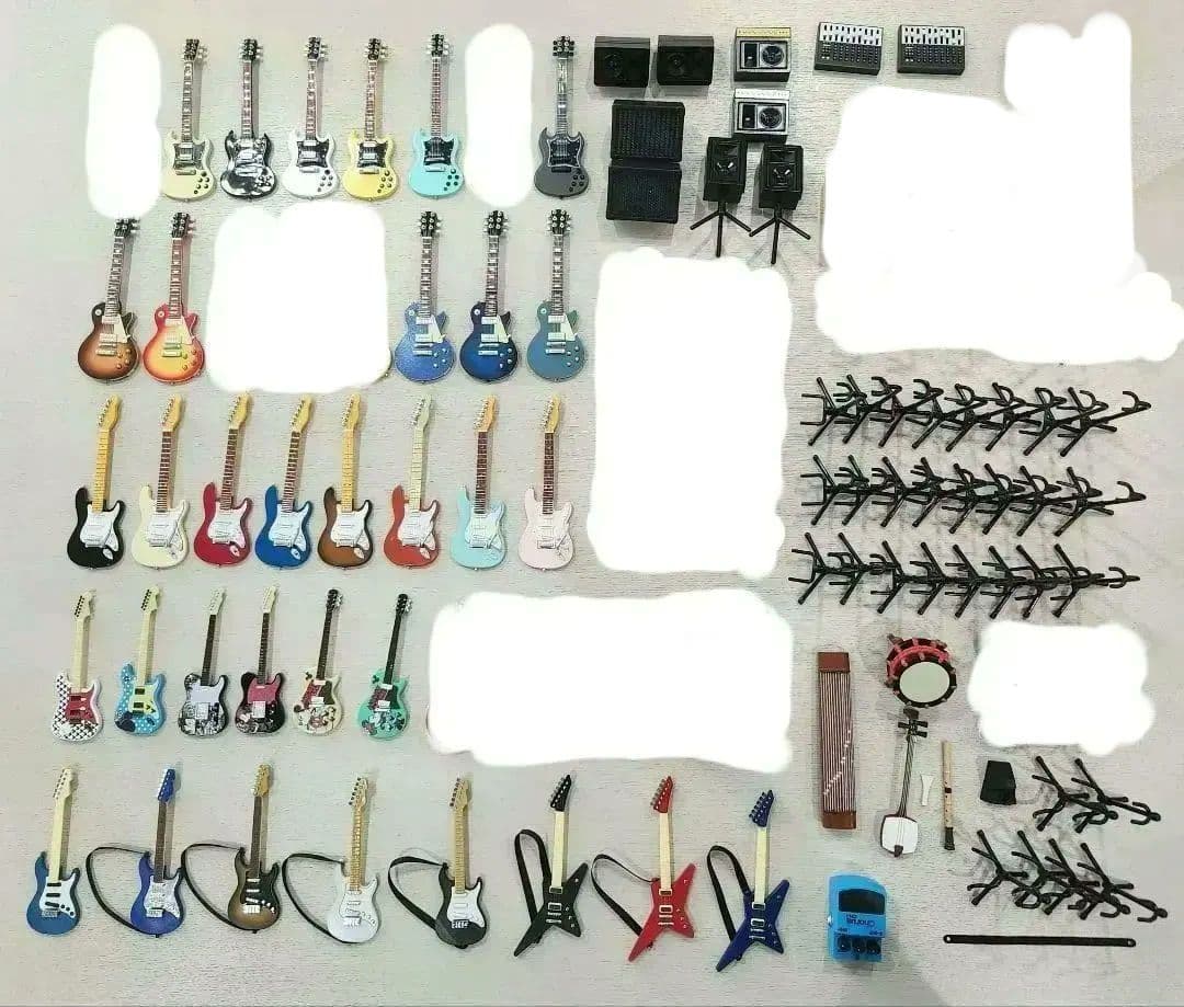 ギター　フィギュア　コレクション　バラ売り対応します