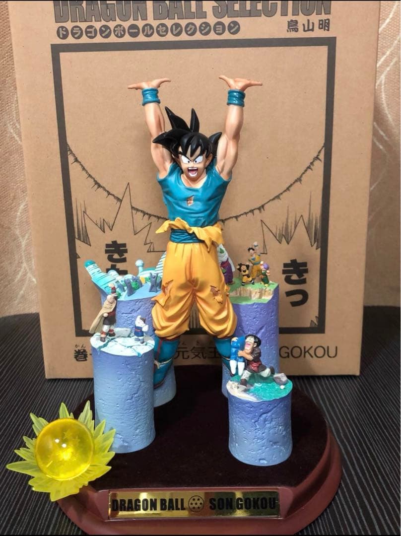 ドラゴンボール　悟空　元気玉　ジオラマ フィギュア　ガレージキット