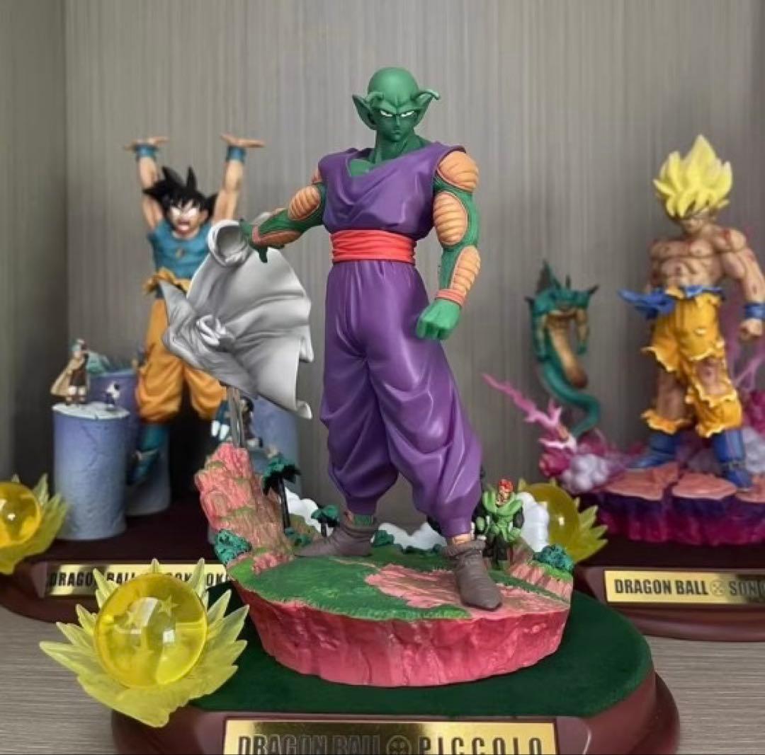 ドラゴンボール　悟空　元気玉　ジオラマ フィギュア　ガレージキット