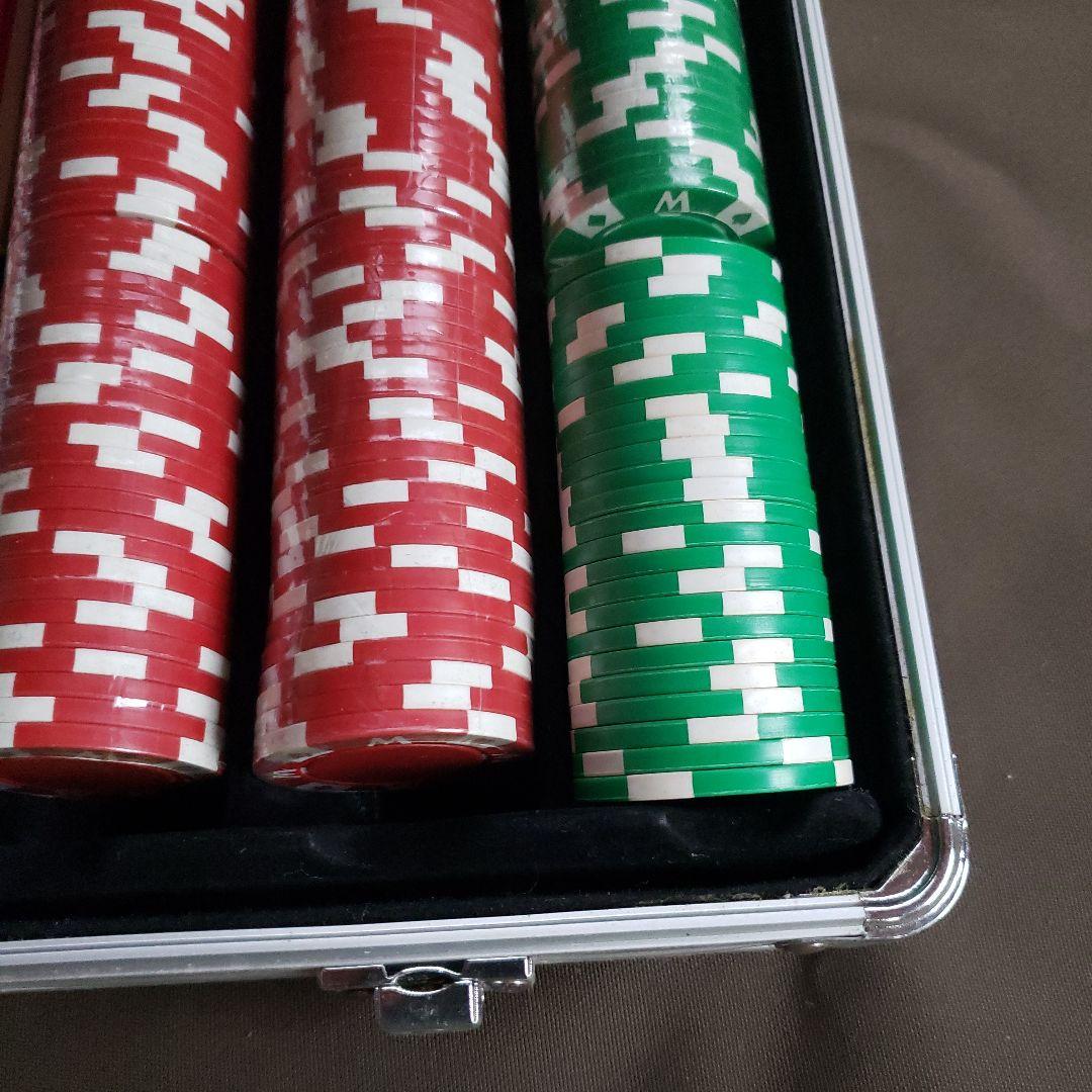 ポーカーチップセット アルミケース付き　MGM