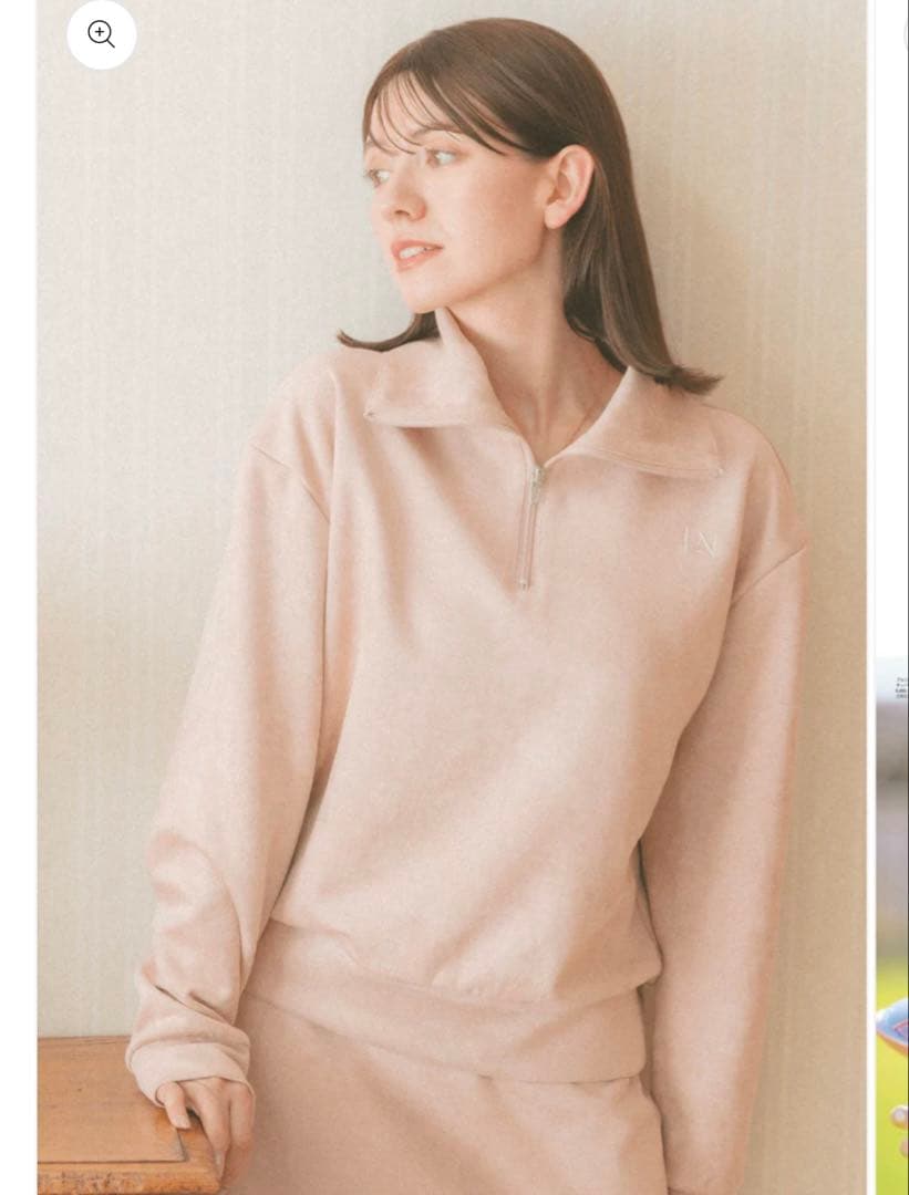 ゴルフウェア Mochi suède pink