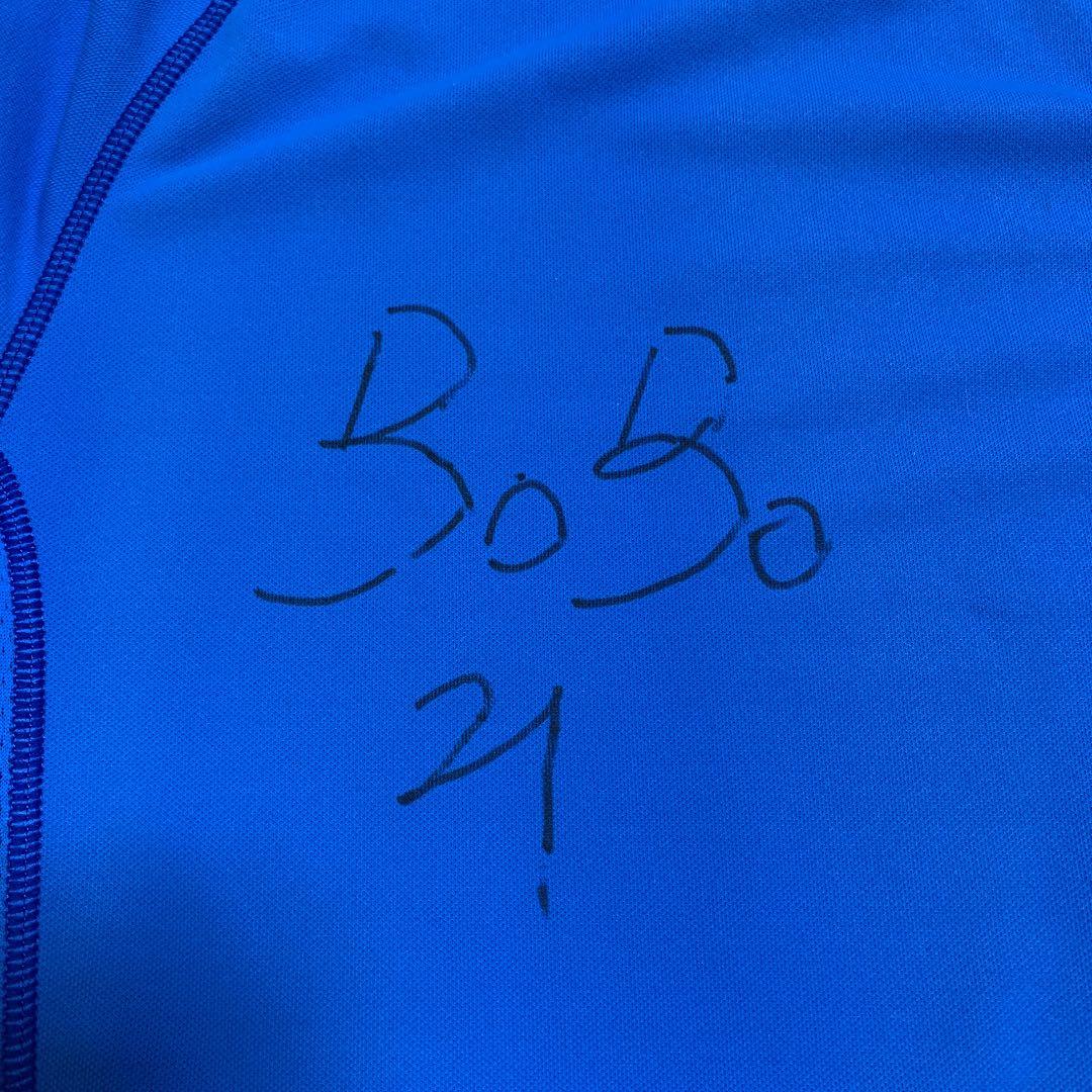 サッカー元イタリア代表クリスティアン・ヴィエリ　サイン入りユニフォーム