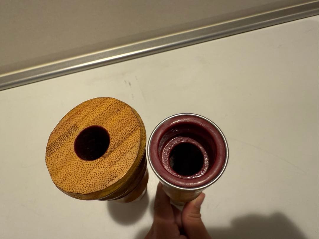 尺八　ワダ楽器　胡蝶　最長56cm 正律管　竹製