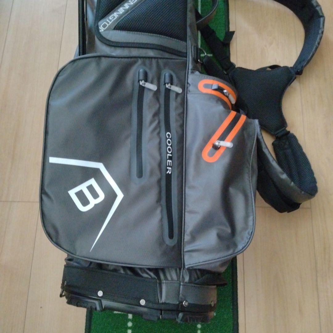 BENNINGTON キャディバッグ ブラック・オレンジ