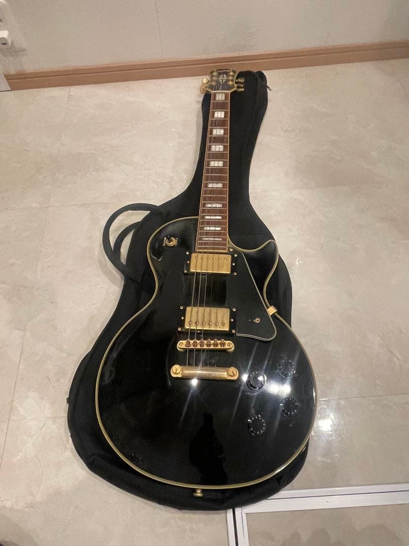 Fシリアル Epiphone レスポールカスタム ブラック