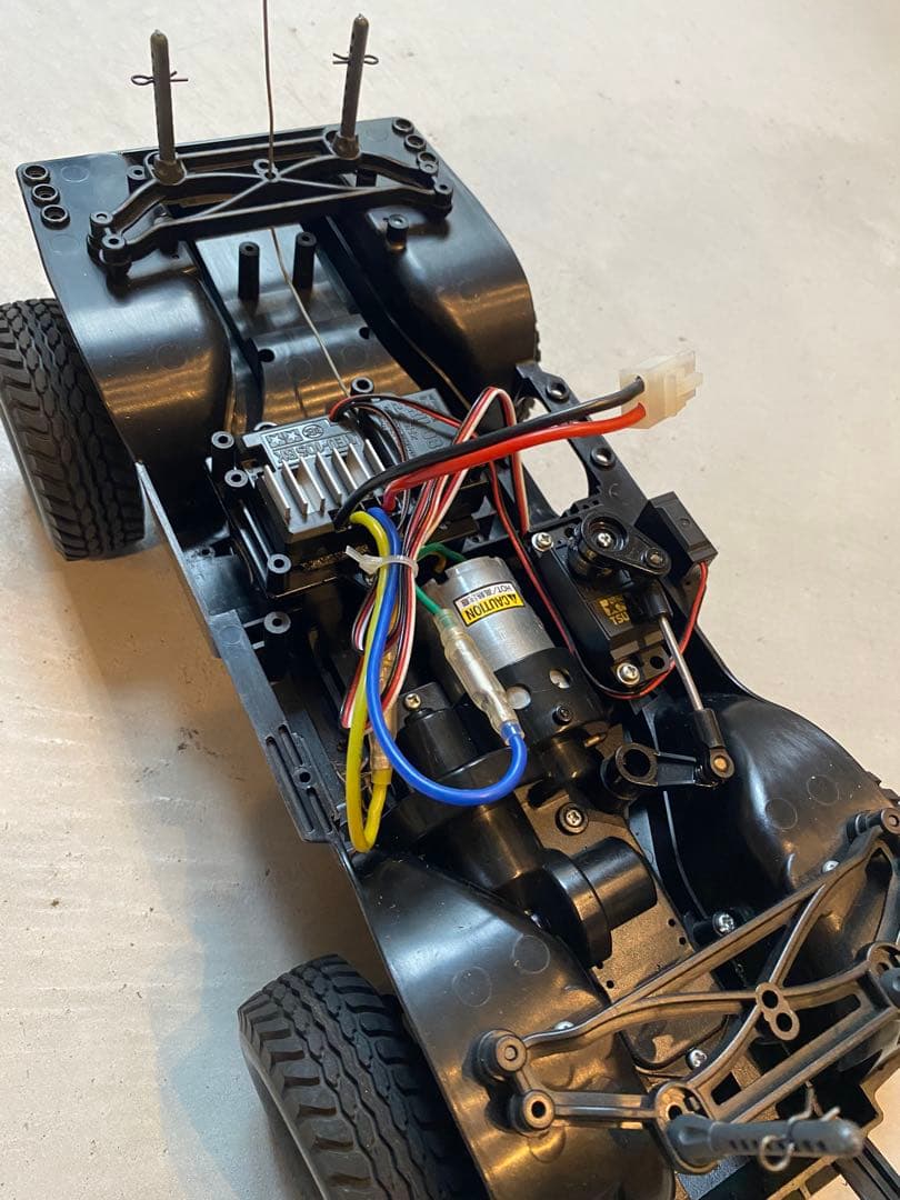 タミヤ　CC-01　ウニモグ　電動RCカー LED プロポ付き フルセット