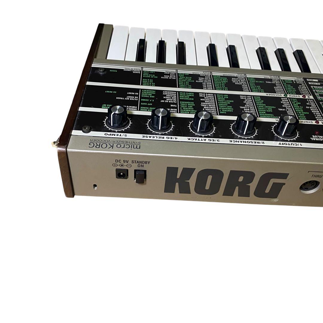 美品✨KORG　コルグ　シンセサイザー　Micro KORG　マイクロコルグ