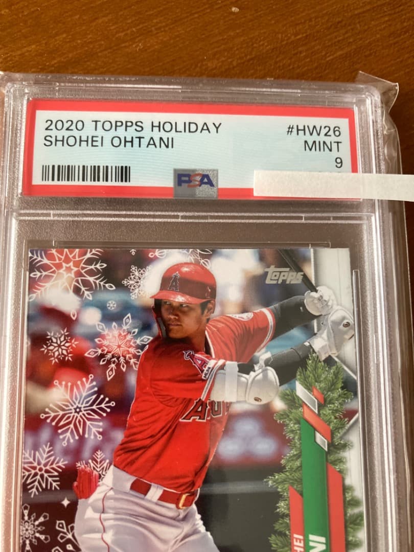 大谷翔平　シングルカードPSA鑑定済
