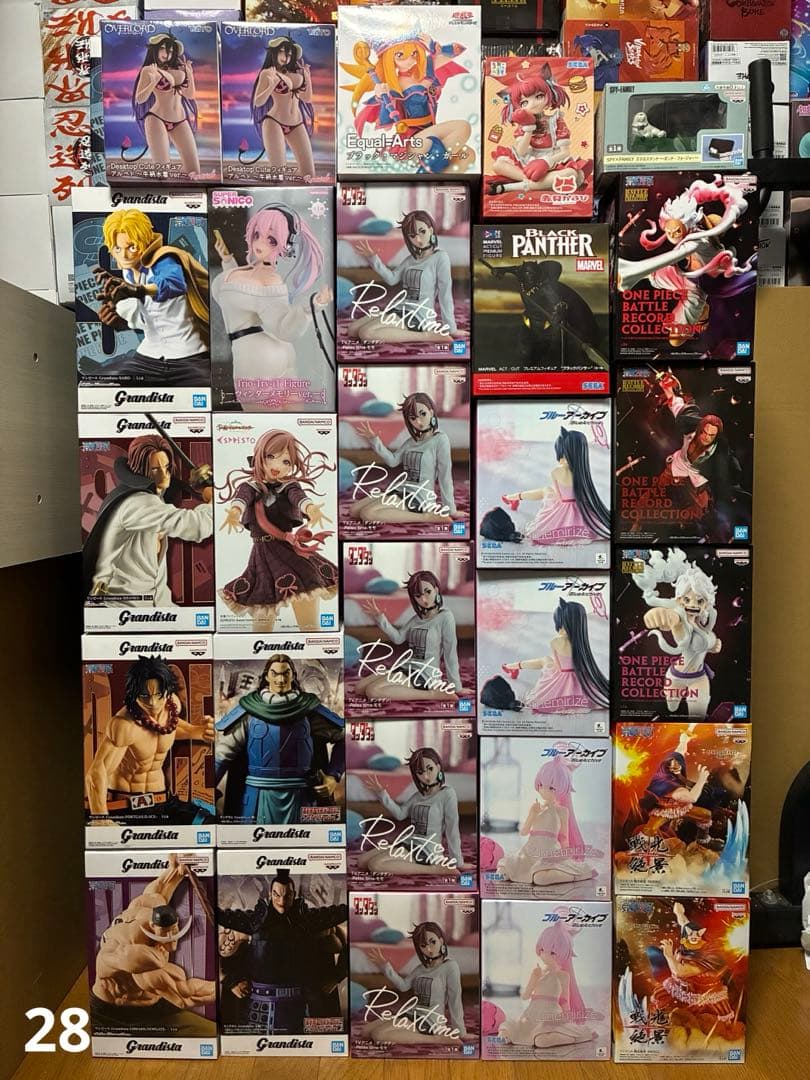 特価 最新 プライズフィギュア 59個 まとめ売り【ワンピース、HxH、遊戯王】