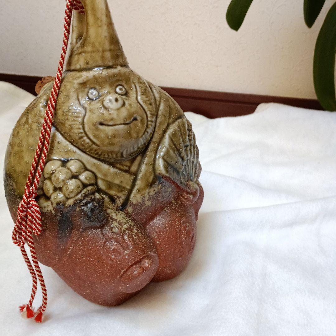 陶器製 猿の形の容器