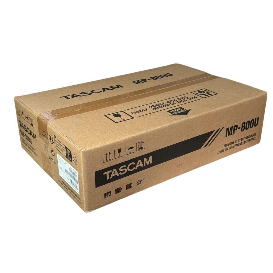 TASCAM MP-800U SD/USB DAC/FMチューナー搭載プレーヤー