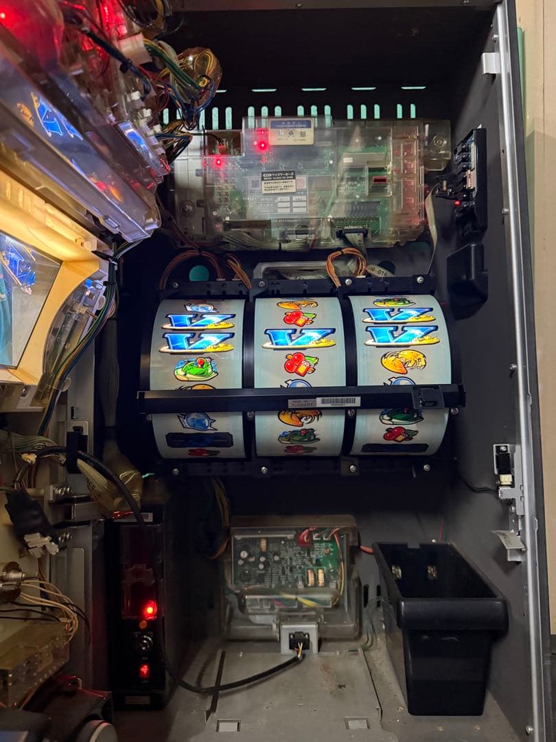 【通電確認済み】ジャンク品★実機　モンキーターン初期スロット　設定キーあり　山佐