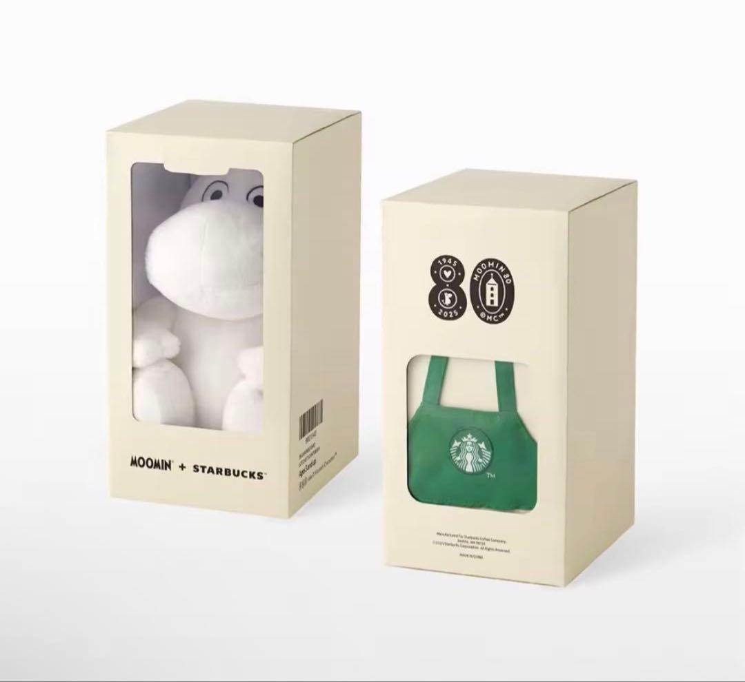 ムーミンぬいぐるみ スターバックスタイ限定　80周年