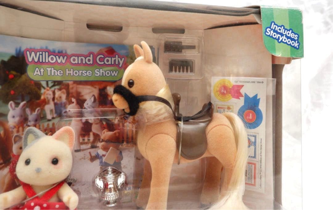 【新品•未開封】シルバニアファミリー⭐️ ミケネコの女の子とポニー