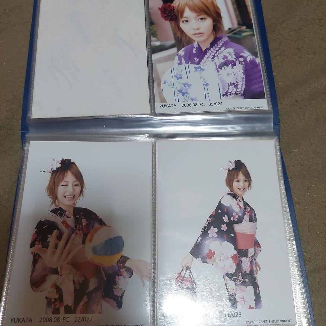 平野綾グッズ　ファンクラブ限定バースデーカード、トレーディング生写真(42種)等