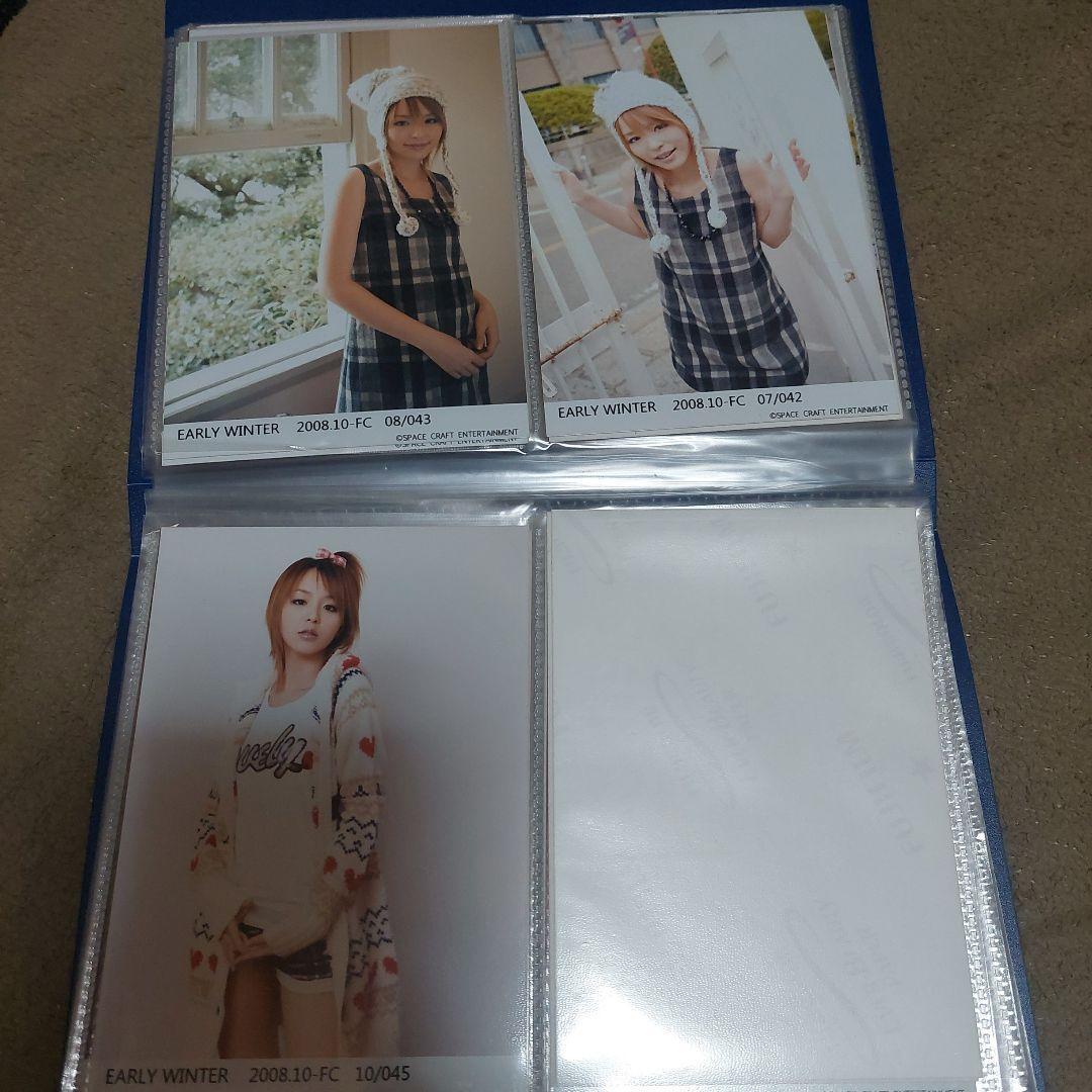 平野綾グッズ　ファンクラブ限定バースデーカード、トレーディング生写真(42種)等