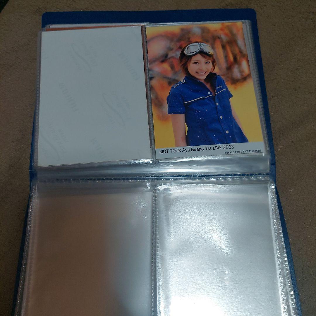 平野綾グッズ　ファンクラブ限定バースデーカード、トレーディング生写真(42種)等